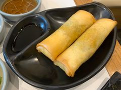 蟹粉三丝春卷-馋三尺蟹粉小笼(人民广场店)