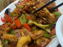 尖椒炒鸡杂-陈记汤饭(水巷口店)