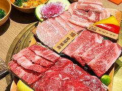 胡同和牛拼盘-橘焱胡同烤肉(国金天地店)
