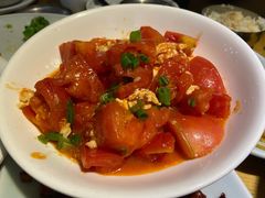 西红柿炒鸡蛋-吕氏疙瘩汤·海鲜新鲁菜(凯德mall新都心店)