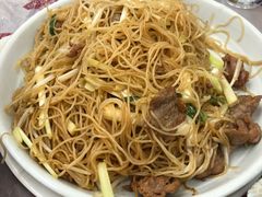 牛肉炒米粉-凤城康记饭店