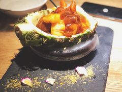 菠萝咕噜猴头菇-水木苼 蔬食料理