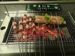 培根香菜-老吕涮羊肉•东北原味烧烤•大油边•烤鱼(五角场店)