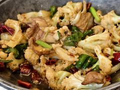 干锅花菜-品鲜村农家菜·阳澄湖大闸蟹(总店)