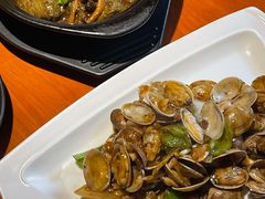 鼓椒炒花蛤-金穗园·砂锅粥.醉鸡煲火锅(长寿路店)