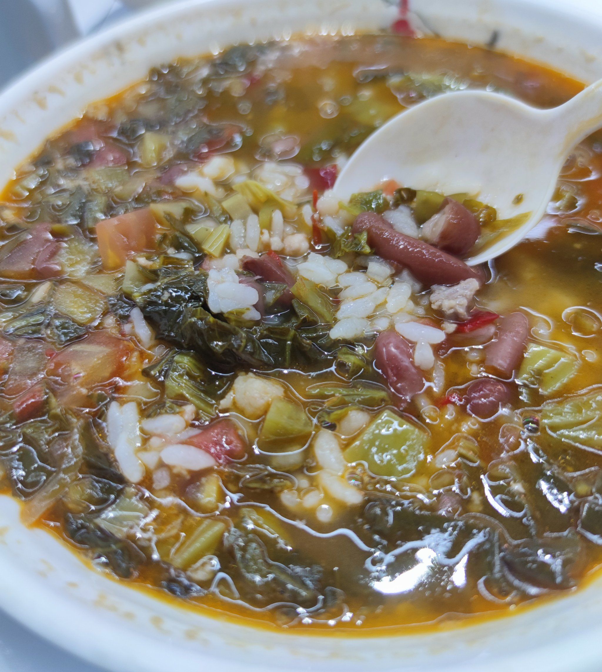 优质笔记萌芽计划 贵州特色美食这一碗酸菜红豆汤饭,吃起来非常开胃