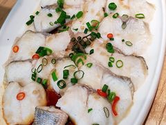 鲜花椒冬菜蒸鲈鱼-粤集·手工粤菜(皇庭广场店)