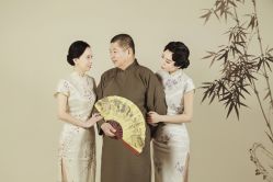 -时光纪亲子全家福照相馆(静安店母女写真父母纪念照)