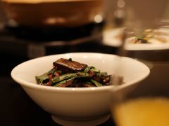 大蒜炒腊肉-七味·用心做好鱼(花桥店)