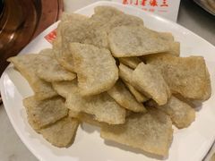老北京素油煎灌肠-京门老爆三·铜锅涮肉 爆肚(望京店)