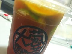 -大葱柠檬茶scallionlemontea(中山八路富力店)
