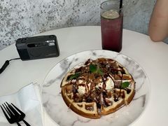 冰淇淋华夫饼-边渡咖啡烘焙店(昙华林店)
