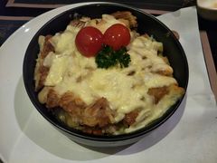 茄汁鸡扒焗饭-红墙餐吧(大学城南亭店)