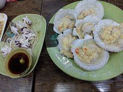 蒜蓉粉丝蒸大元贝-贞姨美食·老字号海鲜大排档
