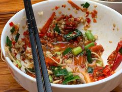 大蒜辣椒炒肉-李易面馆(树木岭店)
