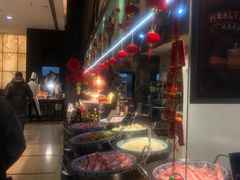 自助取餐区-北京希尔顿逸林酒店-逸轩西餐厅-自助餐厅