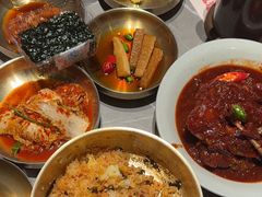 -草家酱蟹炭火烤肉店(珲春南路一店)