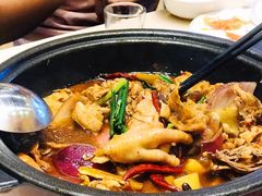 -蜀八婆鲍鱼鸡煲虾(宝安坪洲店)