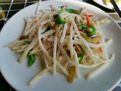芦苇根炒肉丝-梦缘水乡·湖景餐厅