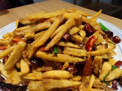干煸藕丝-静一餐厅·湖北菜(前门创始店)