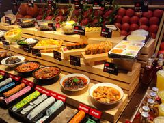 自助取餐区-炉小哥烤肉(朗悦公园茂店)