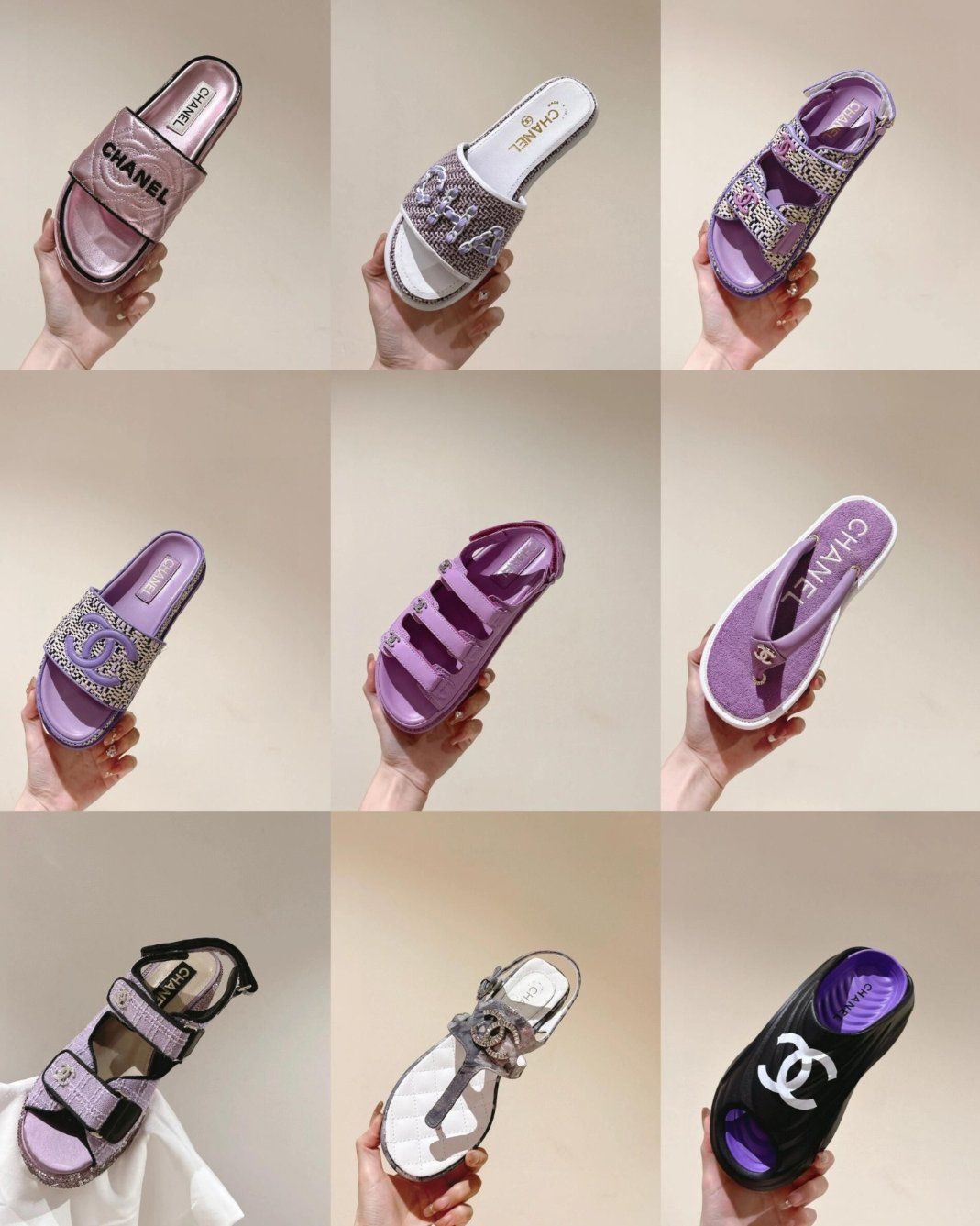 chanel凉鞋拖鞋系列