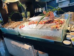 自助取餐区-唐拉雅秀酒店-西锦汇空中BBQ·思创餐厅
