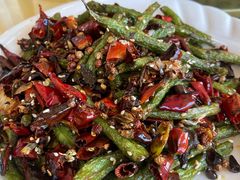 干煸扁豆-李连贵熏肉大饼(丰台南路地铁站店)