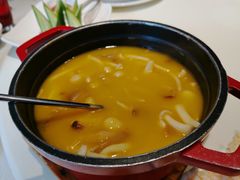 养生杂菌锅巴-千百味红餐厅·江西菜(绿地双子塔店)