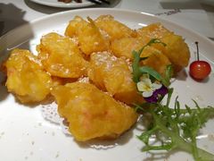 白洋淀虾肉藕饼-小放牛河北菜(长安万达店)