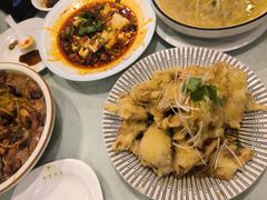 传统锅包肉-黄家饺子东北特色菜馆(湖滨商业街店)
