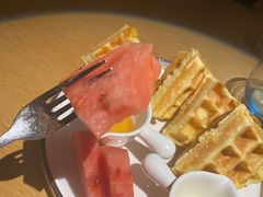 枫糖炼奶华夫饼-平措康桑·和牛自助观景餐厅(布达拉宫店)