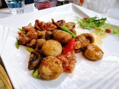 香煎口蘑脆爽肉-周三的情书花园餐厅(江北店)