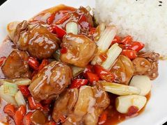 老重庆辣子鸡块饭-五爷拌面(绿园七彩城店)