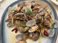 葱姜炒花甲-阿湾楼·温州海鲜·江浙菜(京江路店)
