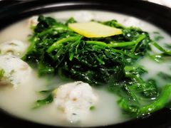 西洋菜煲鲮鱼丸-维园悦谱·海派家常菜(乌鲁木齐南路店)