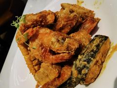 金沙黑南瓜焗虾-港丽餐厅(高德置地店)
