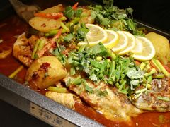 -探鱼·鲜青椒爽麻烤鱼(广州南沙万达广场店)