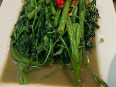 秘制虾酱炒空心菜-帕蓝·暹罗料理(曲阳店)