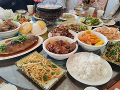 -北京龙庆四季香农家饭庄·灶台鱼·碳烤虹鳟鱼(龙庆峡店)