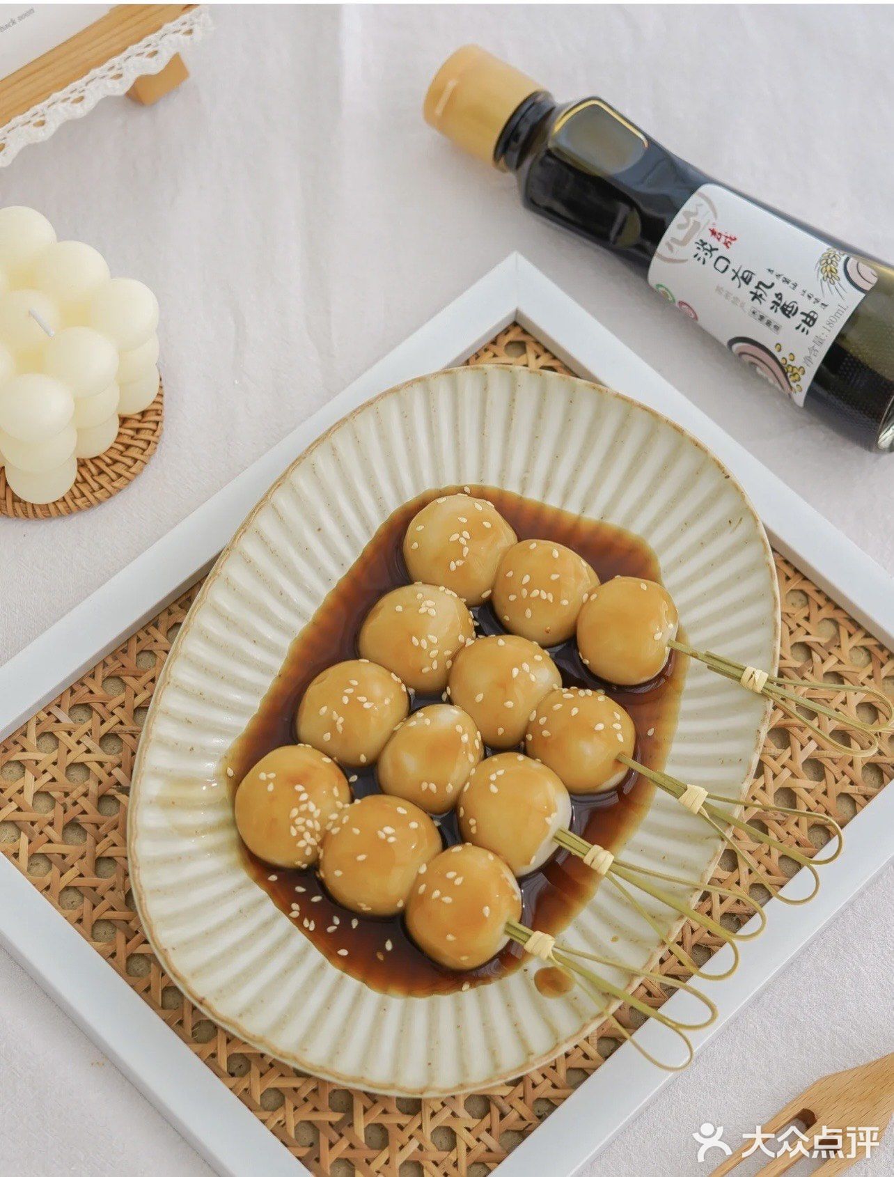 甜咸软糯  日式酱油丸子  糯叽叽超好吃