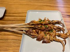烤鲜鱿鱼-木屋烧烤(龙湖天街店)
