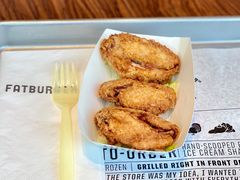 炸鸡翅-FATBURGER 特富客汉堡(外交公寓店)