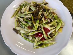 野竹笋炒雪菜-梦缘水乡·湖景餐厅