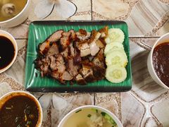 叉烧脆皮猪肉双拼-鸡饭店
