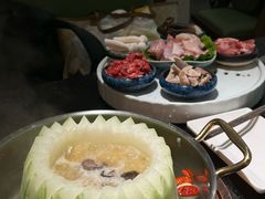 -得意咚瓜·顺德鱼生·冬瓜盅火锅