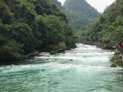 -小七孔景区-六十八级跌水瀑布