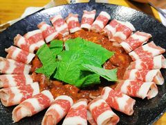 铁板章鱼肥牛-紫霞门韩国料理烤肉(深南东路店)