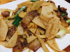 高山笋炒鲜肉-下梅人家土菜馆(历史文化餐厅度假区店)