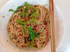 青椒肉丝面-高邮面馆(明瓦廊店)